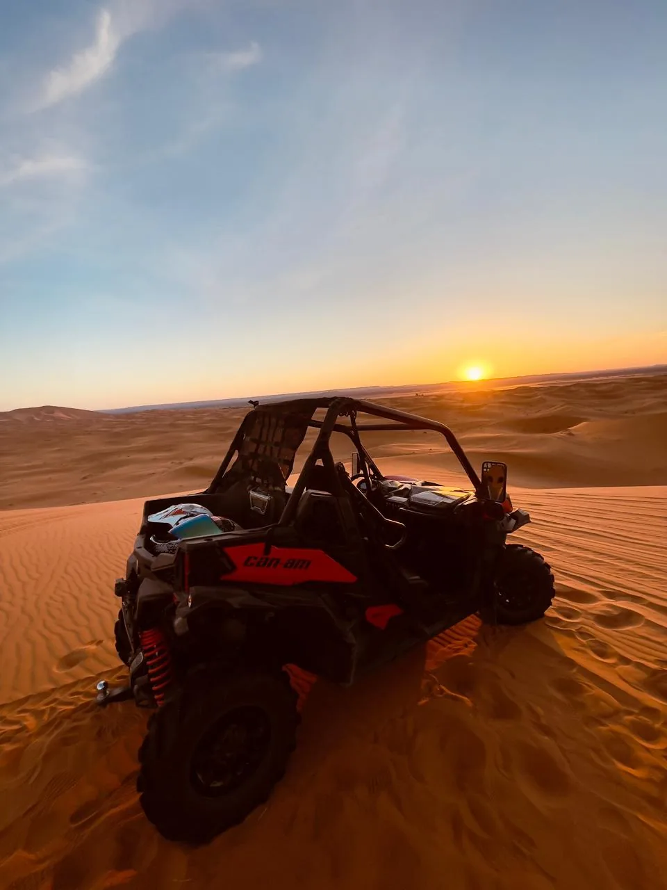 Dune buggy in Merzouga